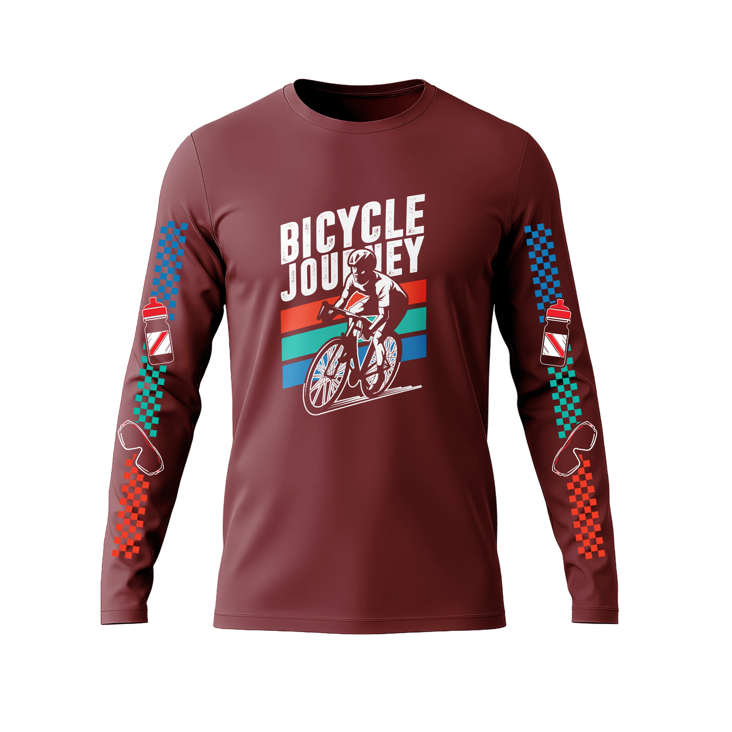 Long Sleeve Drifit Shirt: Bike Journey