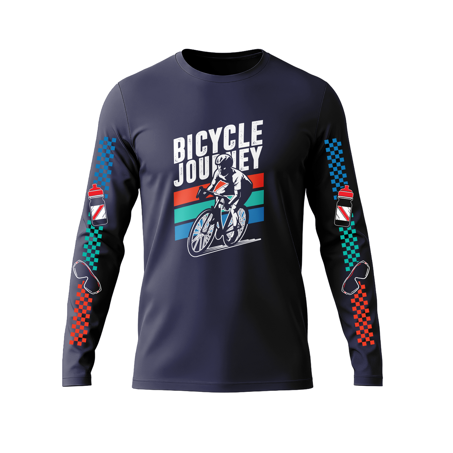 Long Sleeve Drifit Shirt: Bike Journey