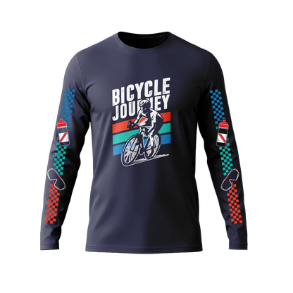 Long Sleeve Drifit Shirt: Bike Journey