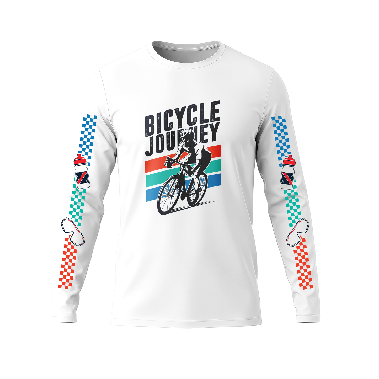 Long Sleeve Drifit Shirt: Bike Journey