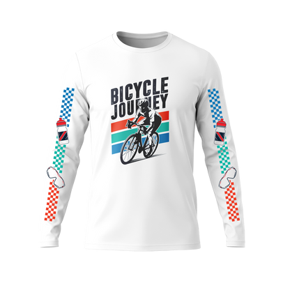Long Sleeve Drifit Shirt: Bike Journey