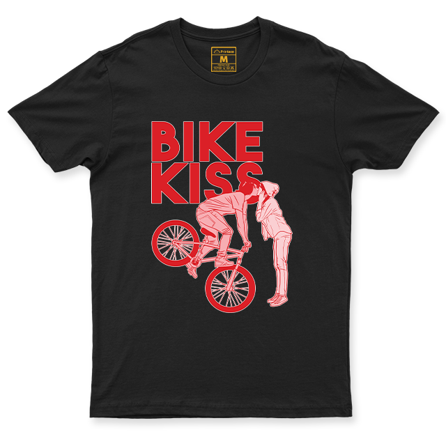 Drifit Shirt: Bike Kiss