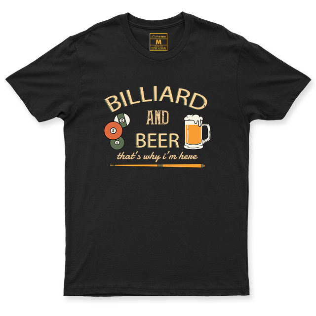 Drifit Shirt: Billiards Beer