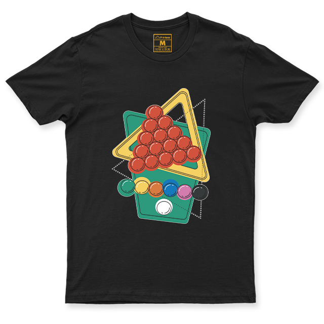 Drifit Shirt: Billiards Colorful