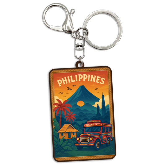 Acrylic Bag Charm: Biyahe Tayo
