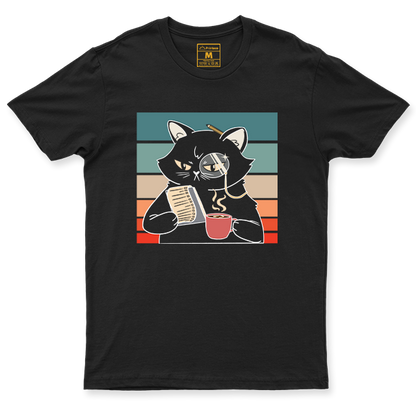 C. Spandex Shirt: Black Cat Coffee