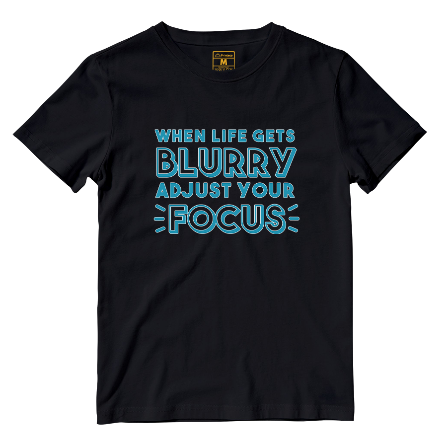Cotton Shirt: Blurry Focus