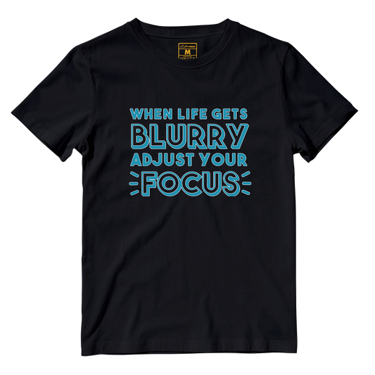 Cotton Shirt: Blurry Focus