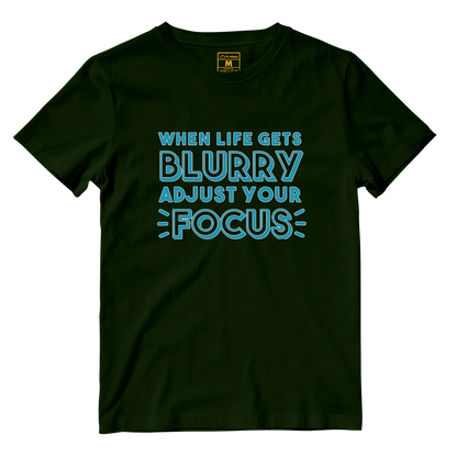 Cotton Shirt: Blurry Focus