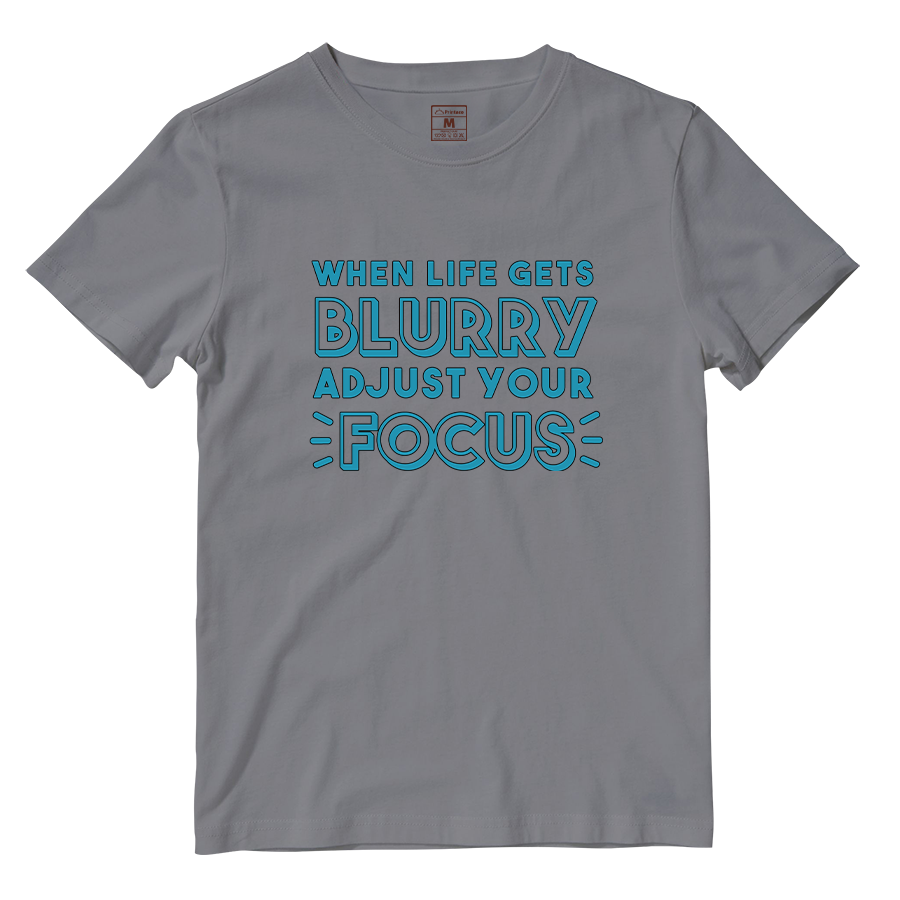 Cotton Shirt: Blurry Focus