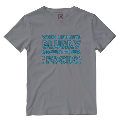 Cotton Shirt: Blurry Focus