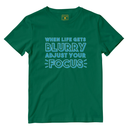Cotton Shirt: Blurry Focus