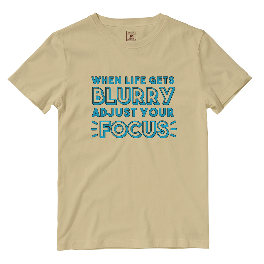 Cotton Shirt: Blurry Focus
