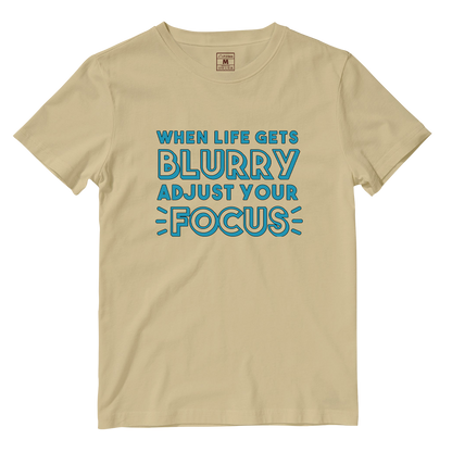 Cotton Shirt: Blurry Focus