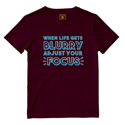 Cotton Shirt: Blurry Focus