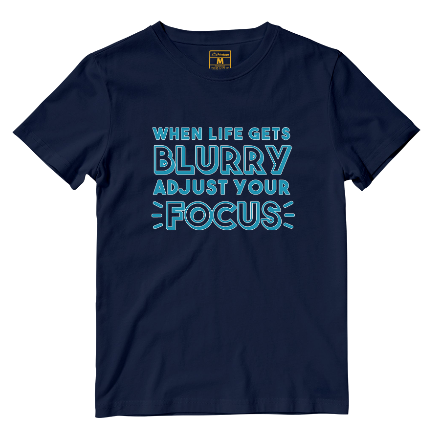 Cotton Shirt: Blurry Focus