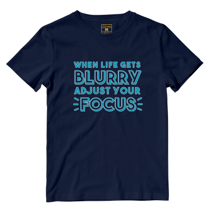 Cotton Shirt: Blurry Focus