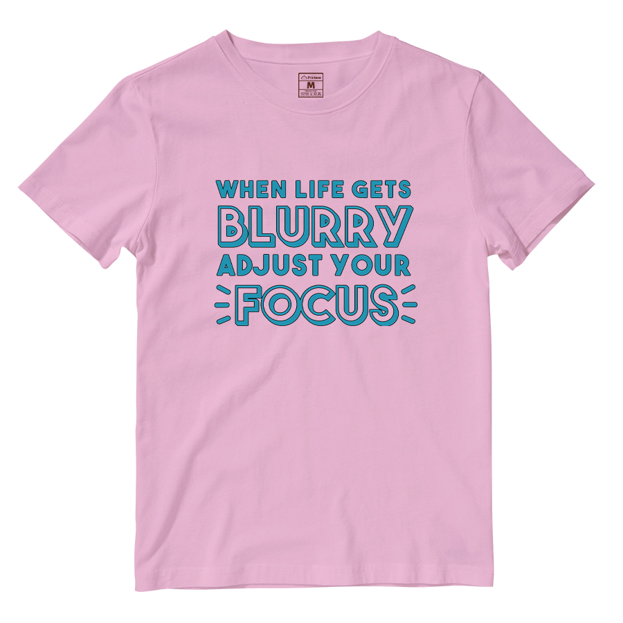 Cotton Shirt: Blurry Focus