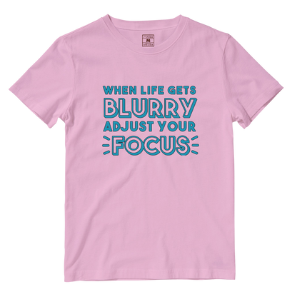 Cotton Shirt: Blurry Focus