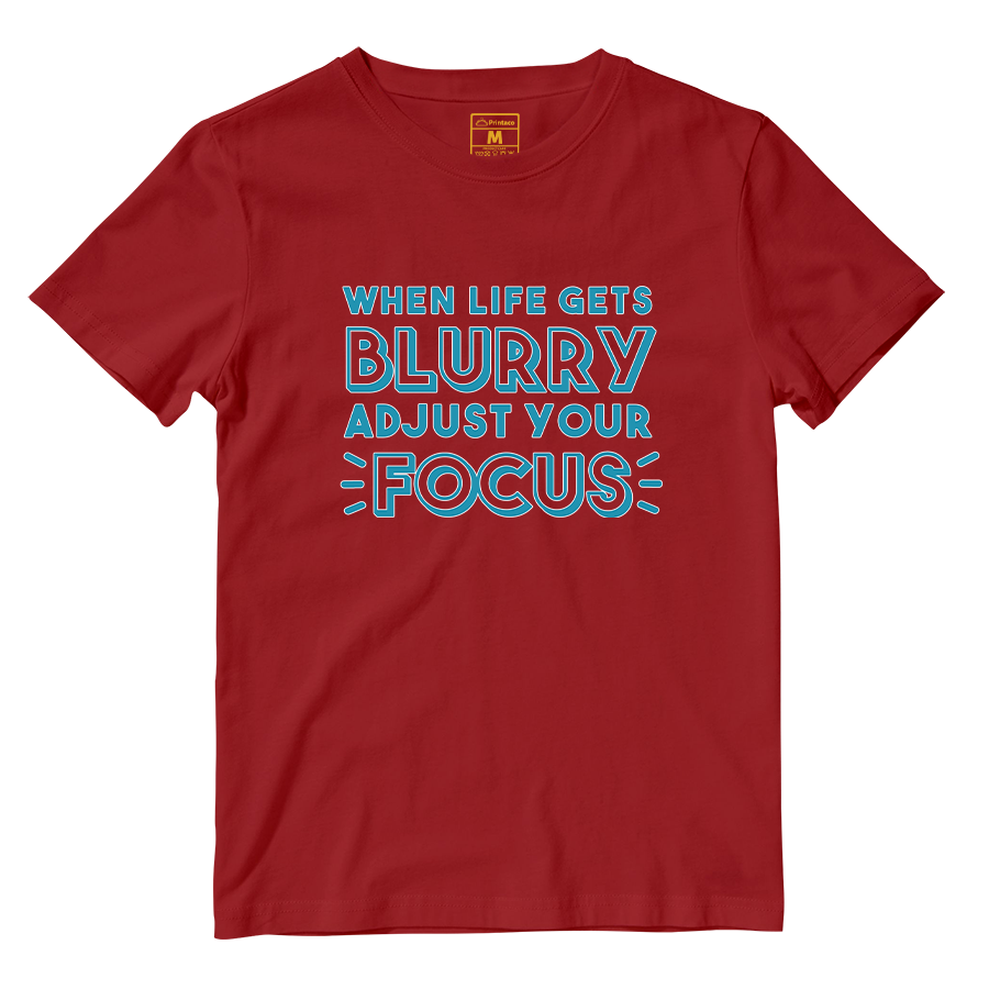 Cotton Shirt: Blurry Focus