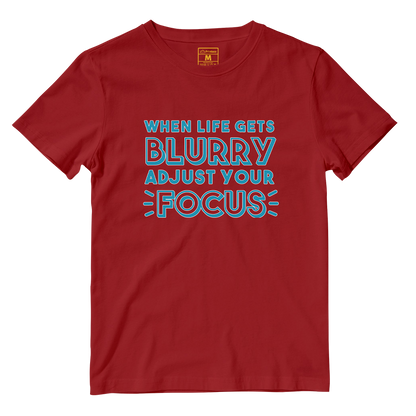 Cotton Shirt: Blurry Focus