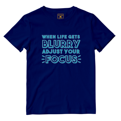 Cotton Shirt: Blurry Focus
