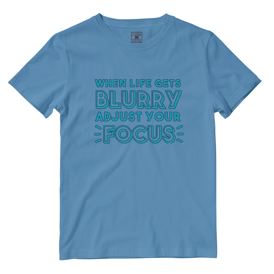Cotton Shirt: Blurry Focus