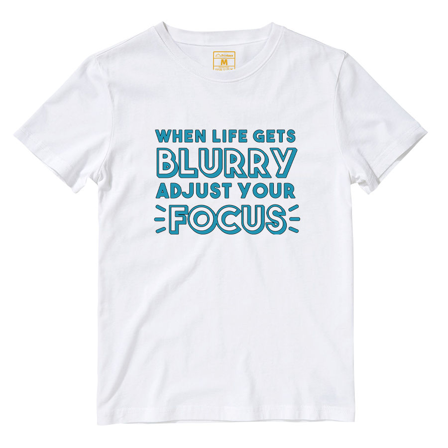Cotton Shirt: Blurry Focus