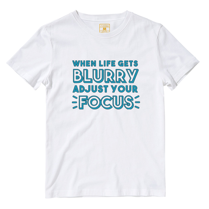 Cotton Shirt: Blurry Focus