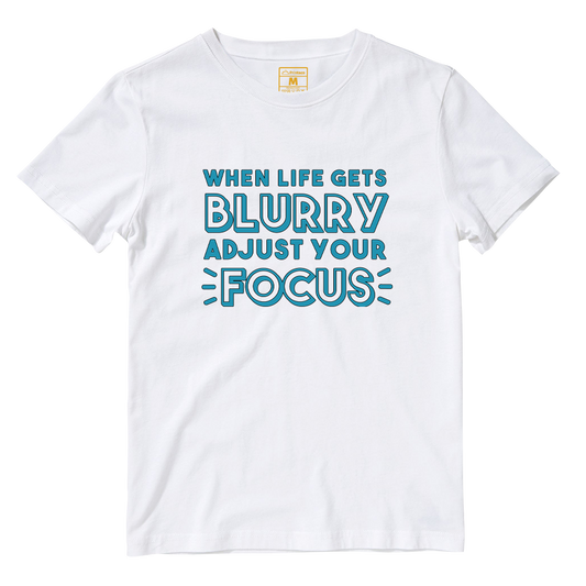 Cotton Shirt: Blurry Focus