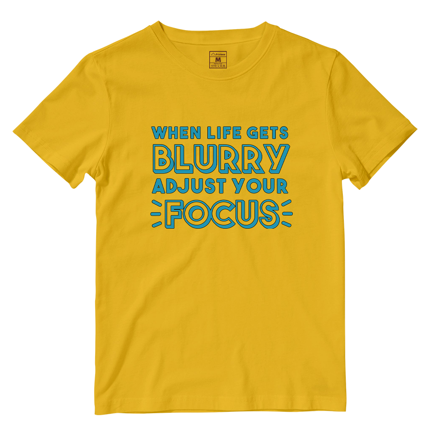 Cotton Shirt: Blurry Focus