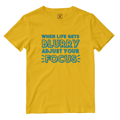 Cotton Shirt: Blurry Focus