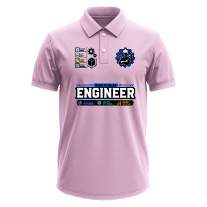 Drifit Polo Shirt: Born Engineer