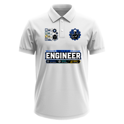 Drifit Polo Shirt: Born Engineer