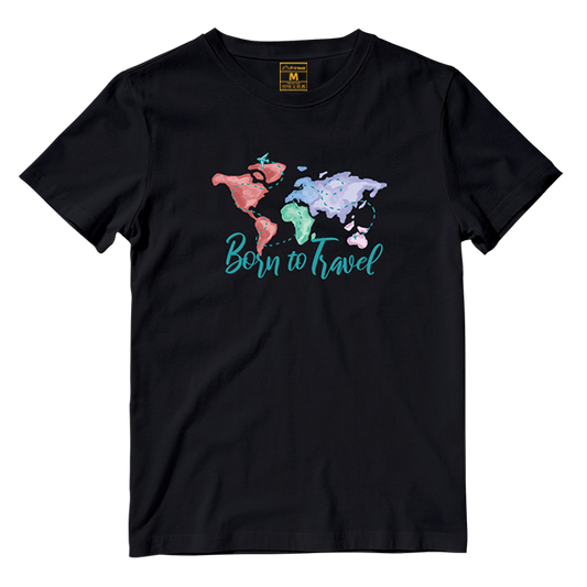 Cotton Shirt: Born To Travel