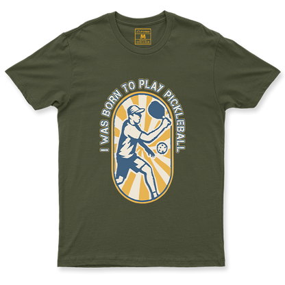 Drifit Shirt: Born to Play Pickleball