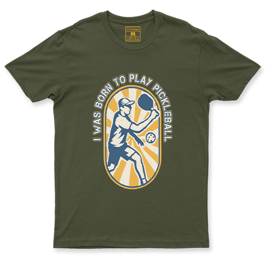 Drifit Shirt: Born to Play Pickleball