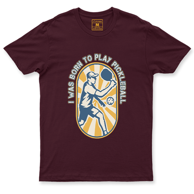 Drifit Shirt: Born to Play Pickleball