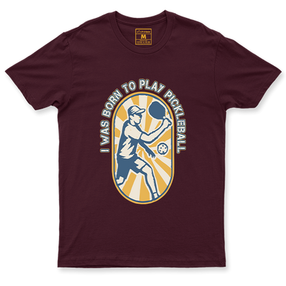 Drifit Shirt: Born to Play Pickleball