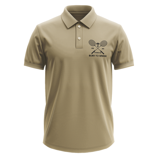 Drifit Polo Shirt: Born to Smash Pocket