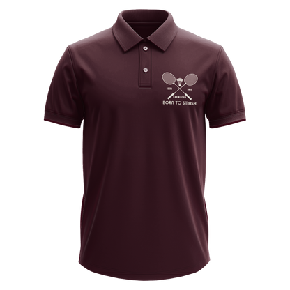 Drifit Polo Shirt: Born to Smash Pocket