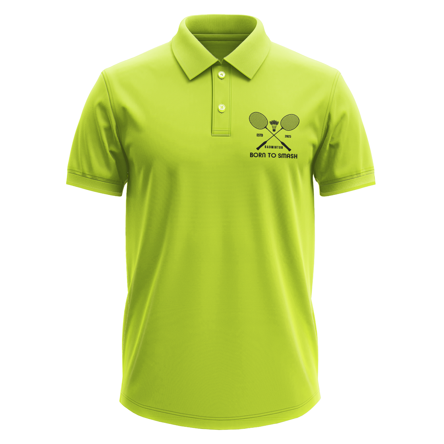 Drifit Polo Shirt: Born to Smash Pocket
