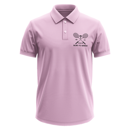 Drifit Polo Shirt: Born to Smash Pocket