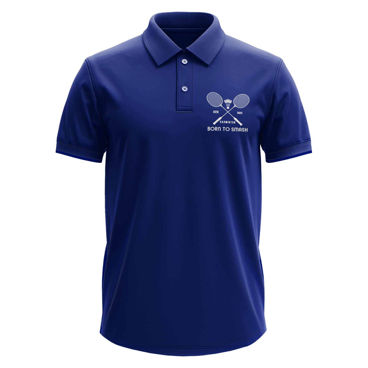 Drifit Polo Shirt: Born to Smash Pocket