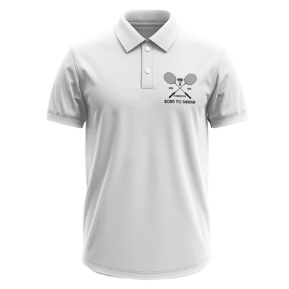 Drifit Polo Shirt: Born to Smash Pocket