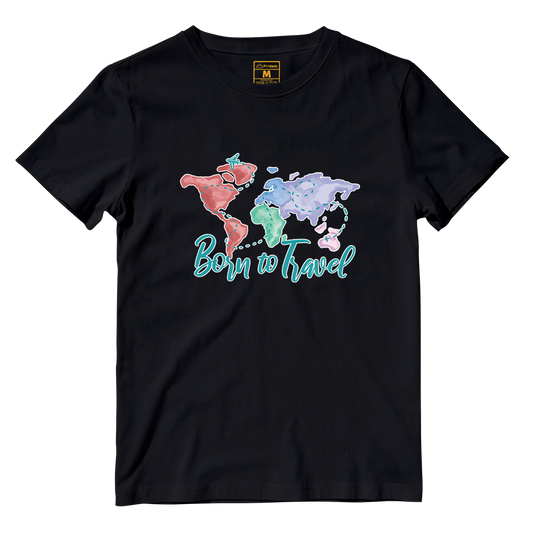 Cotton Shirt: Born To Travel