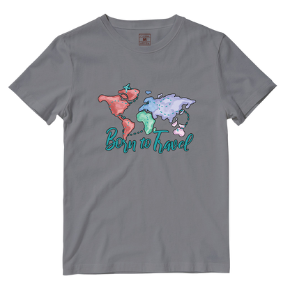 Cotton Shirt: Born To Travel