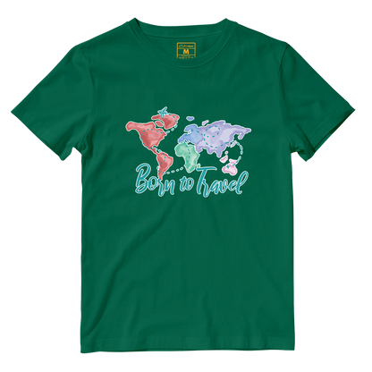 Cotton Shirt: Born To Travel