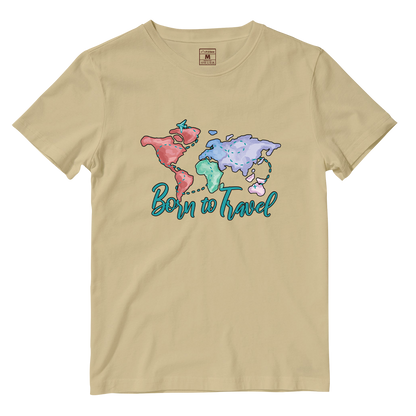 Cotton Shirt: Born To Travel