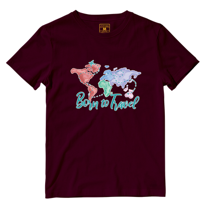 Cotton Shirt: Born To Travel